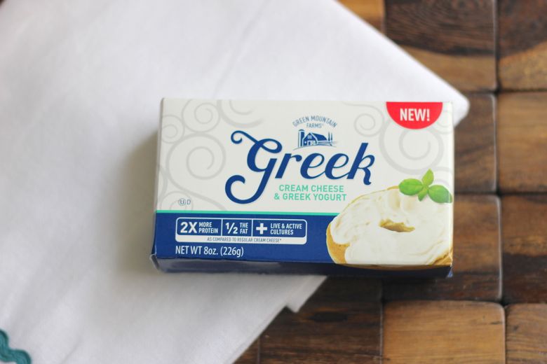 Greek Cream Cheese and Greek Yogurt box. 