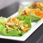 Asian Chicken Veggie Wraps