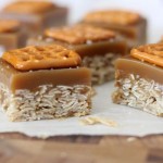 Salted Caramel Oat Bars