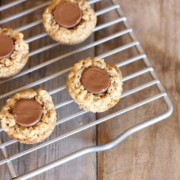 Rolo Oatmeal Cookie Cups