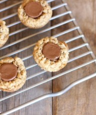 Rolo Oatmeal Cookie Cups