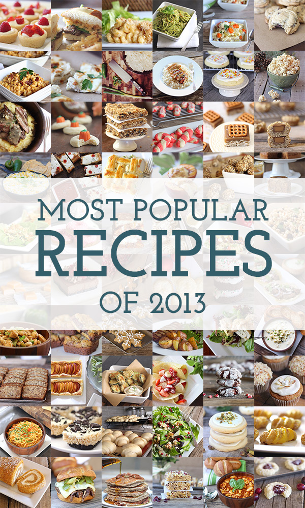 Most Popular Recipes of 2013