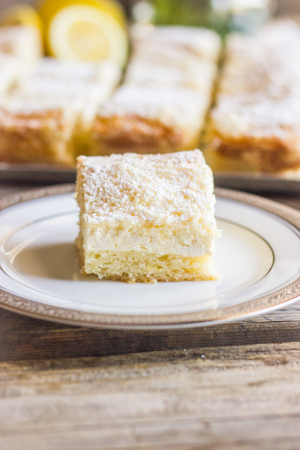 Greek Yogurt Cream Cheese Lemon Coffee Cake - Lovely Little Kitchen