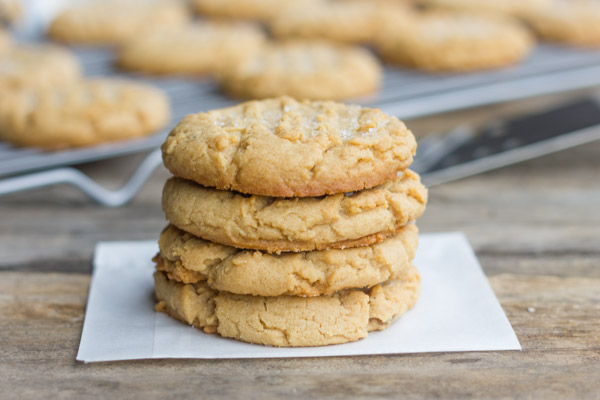 Brown Butter Peanut Butter Cookies - Lovely Little Kitchen