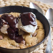Add vanilla ice cream and hot fudge for sweet, gooey, chocolatey perfection!
