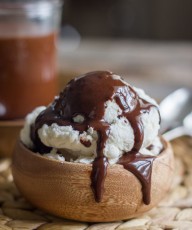 If you like the thought of an "all natural" chocolate syrup, this could not be easier!