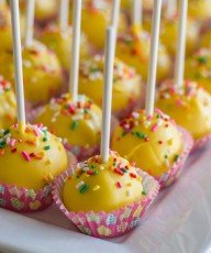 If you need to make cake pops in a hurry, this is the way to go!