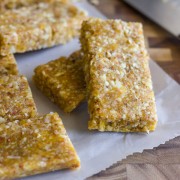 No Bake Apricot Almond Bars - so easy to make and very healthy too!