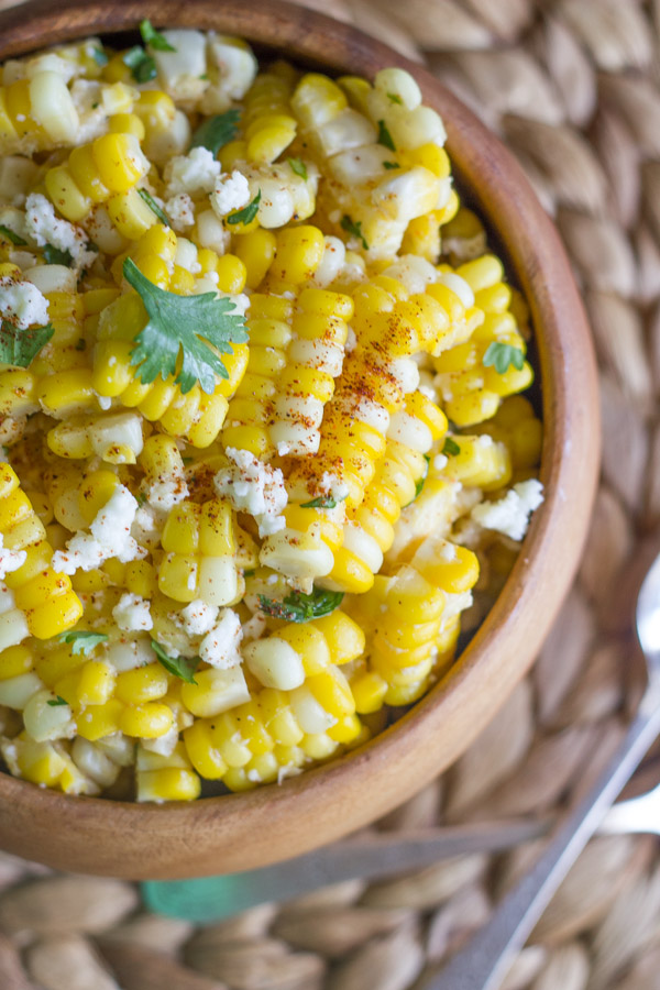 Chili Lime Corn Salad