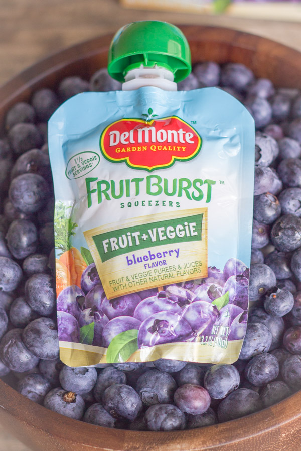 Del Monte Fruit Burst Squeezers - Blueberry