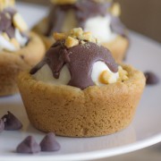 These Ice Cream Sundae Cookie Cups are the perfect little summertime treat!
