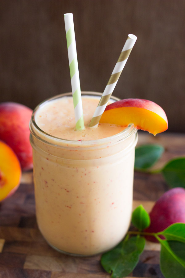 Skinny Peach Cream Slush