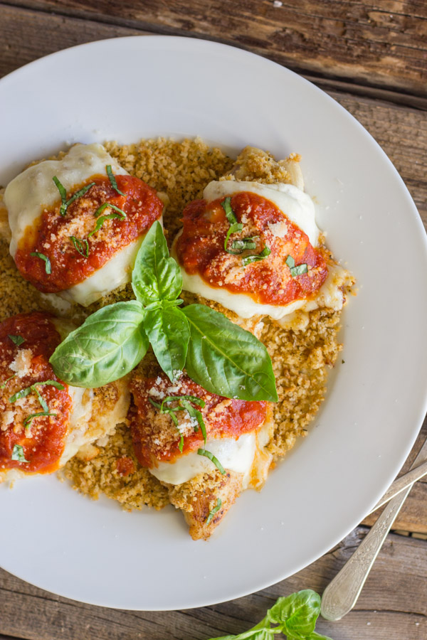 Easy Chicken Parmesan With Toasted Panko Lovely Little Kitchen