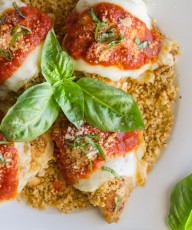 Easy Chicken Parmesan With Toasted Panko - classic Chicken Parmesan flavor made easier with a tasty shortcut!