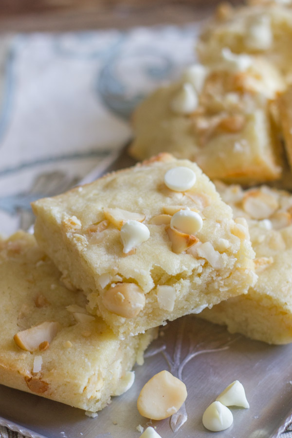 white chocolate candy bar with nuts