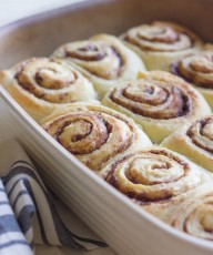 Overnight Cinnamon Rolls With Cream Cheese Frosting - make them the night before and bake them in the morning!