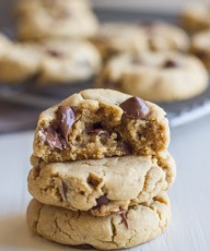 The ULTIMATE peanut butter lover's cookie! Super soft, thick, and made with coconut oil.