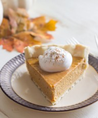 Classic Pumpkin Pie With Pie Crust Tutorial - classic pumpkin pie with a tender, flakey crust - step by step!