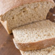 Easy Honey Whole Wheat Bread - Made without refined sugar and packed with whole wheat, this is a great recipe for beginner bread makers!