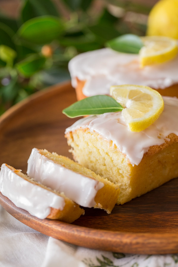 Mini Iced Lemon Pound Cake Loaves - Lovely Little Kitchen