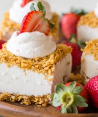 Fried Ice Cream Bars - Much easier than traditional fried ice cream with the same delicious taste!