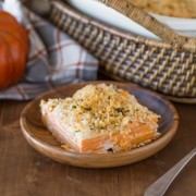 Smoked Chili Sweet Potato Gratin - A spicy twist on the traditional sweet potato dish that is perfect for your Thanksgiving table!