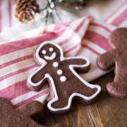 Chocolate Cut-Out Cookies - Easy to roll and cut out, and they taste like brownies!
