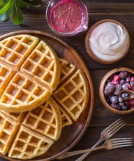 Best Ever Buttermilk Waffles - All you need to know to make perfect waffles, nice and crispy on the outside, and soft and fluffy on the inside!