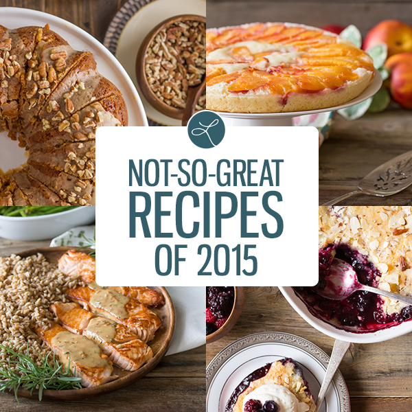 Not-So-Great Recipes of 2015