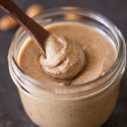 How to make the smoothest, creamiest homemade almond butter, step by step!