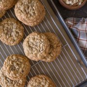 Bakery Style Oatmeal Raisin Cookies-3