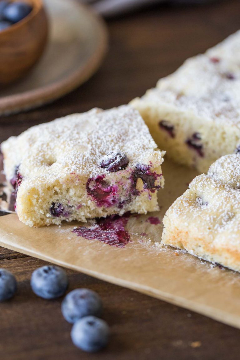 Blueberry Buttermilk Snack Cake Lovely Little Kitchen