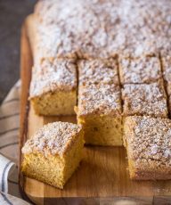 So moist and delicious, this Pumpkin Spice Coffee Cake is perfect for the holidays!