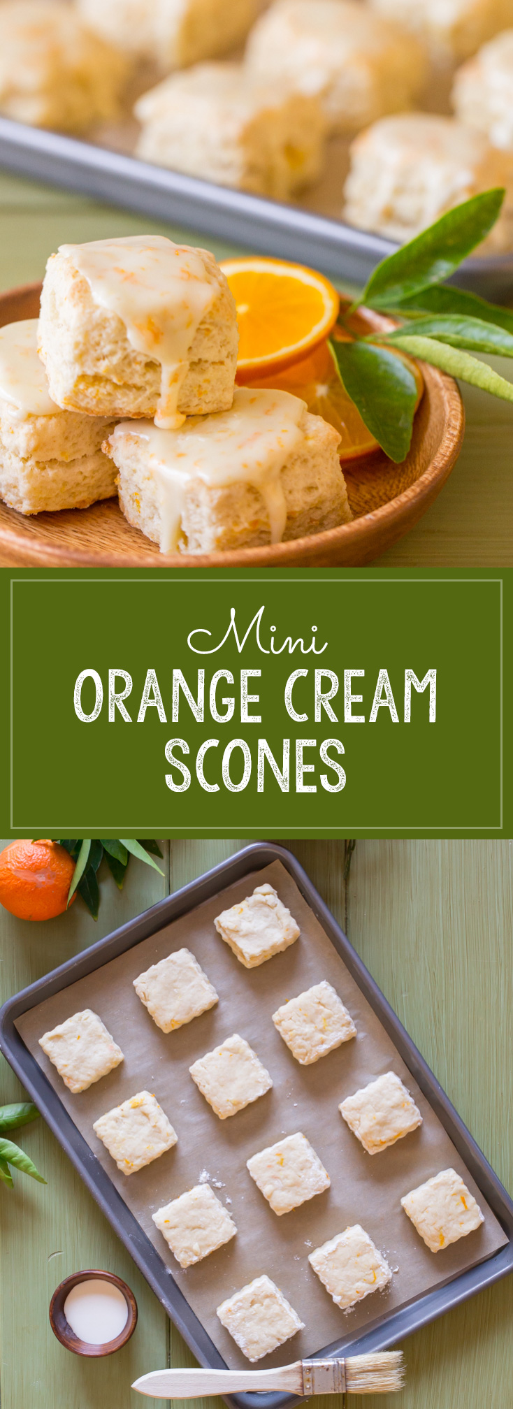 Mini Orange Cream Scones Lovely Little Kitchen