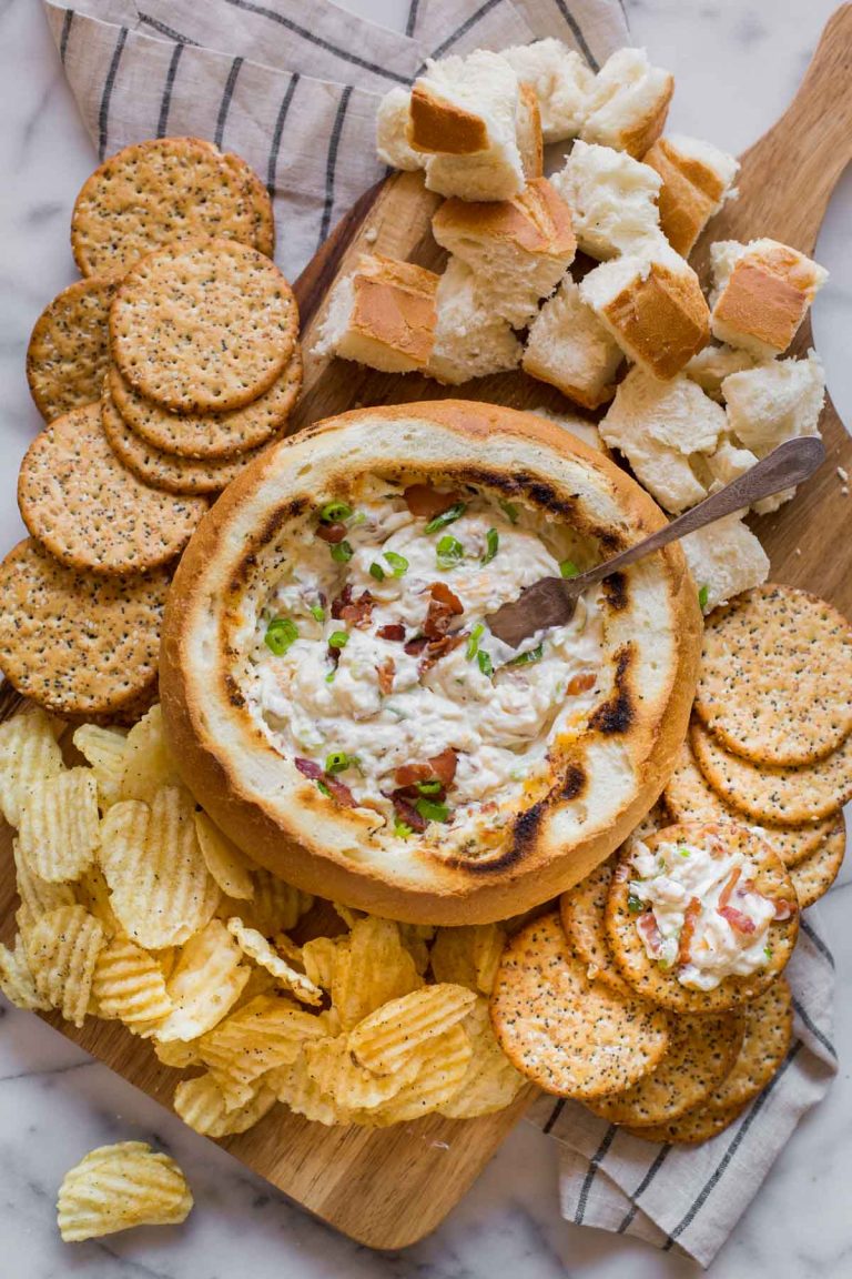 Three Cheese Bacon Dip Lovely Little Kitchen