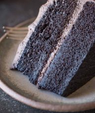 This super moist and decadent Dark Chocolate Cake With Whipped Cream Frosting made a cake lover out of me! Try it and you'll see!