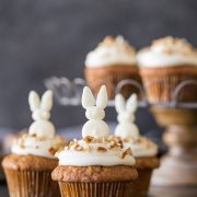 I love these Carrot Cake Cupcakes because they taste as good as they look!