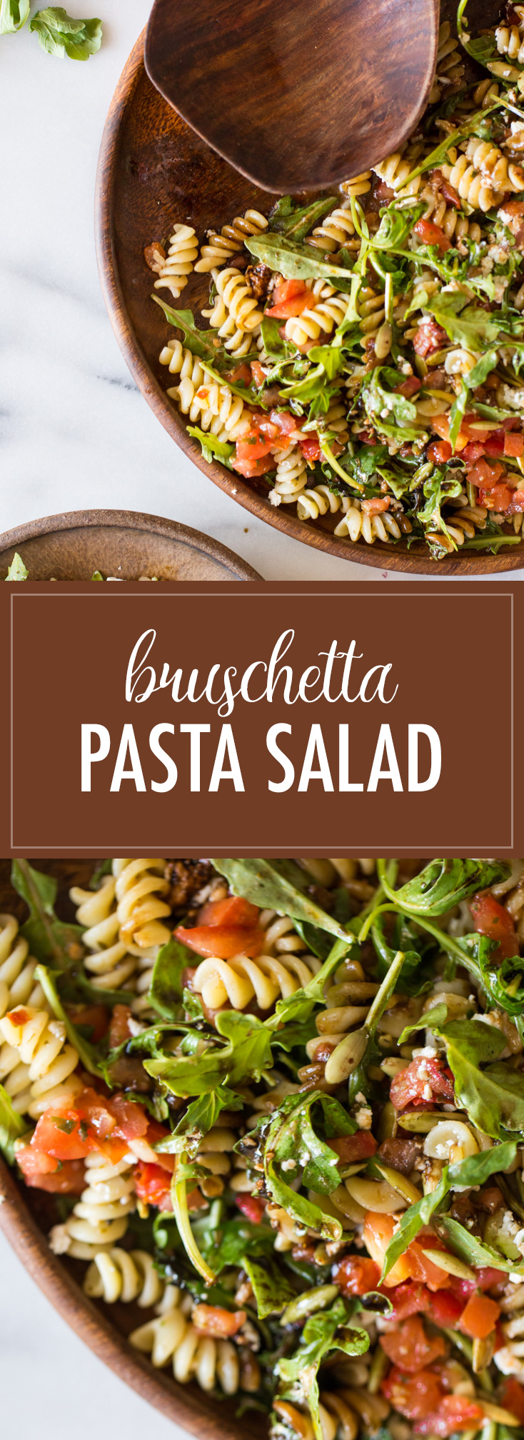 Bruschetta Pasta Salad - Lovely Little Kitchen