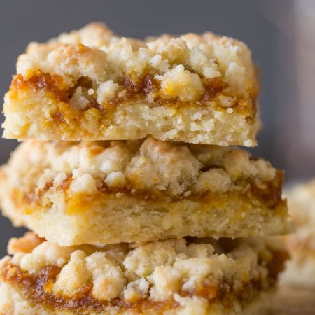 Pumpkin Butter Crumb Bars - Lovely Little Kitchen