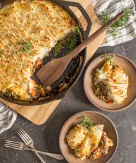 Thanks to a couple of shortcuts, this Easy Homemade Shepherd's Pie is a new weeknight dinner family favorite! Perfect for cozy winter nights.
