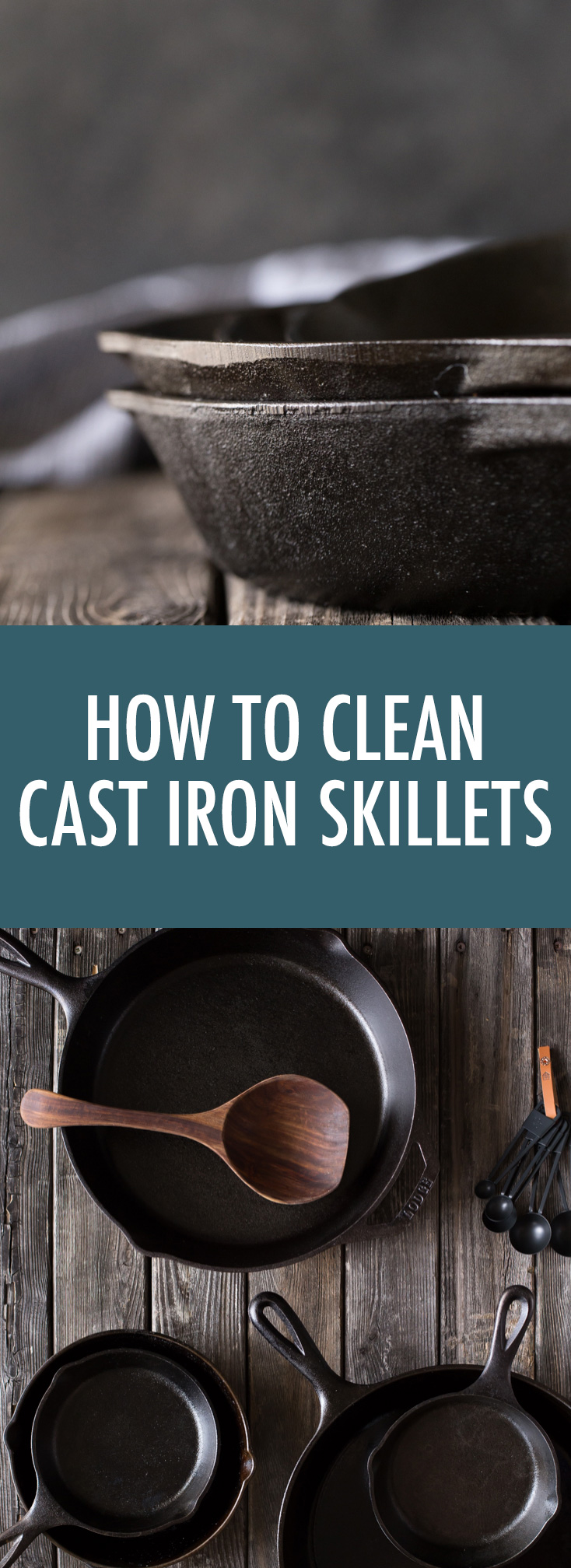 How to Clean Cast Iron Skillets Lovely Little Kitchen