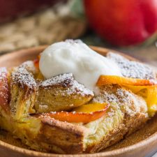 Alice and the Mock Turtle: Peaches and Cream French Toast~ Make