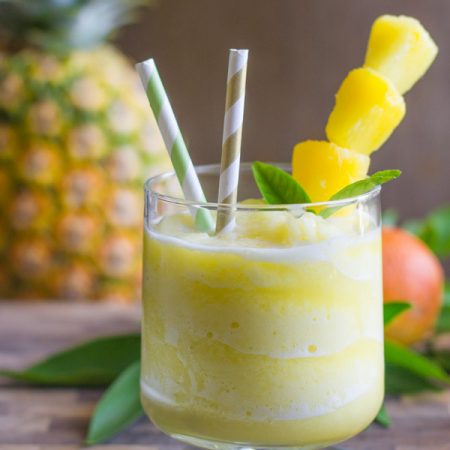 Skinny Pineapple Orange Slush - Lovely Little Kitchen