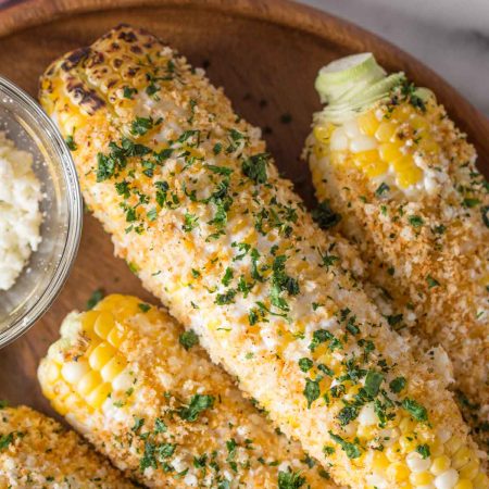 Mexican Street Corn With Panko - Lovely Little Kitchen