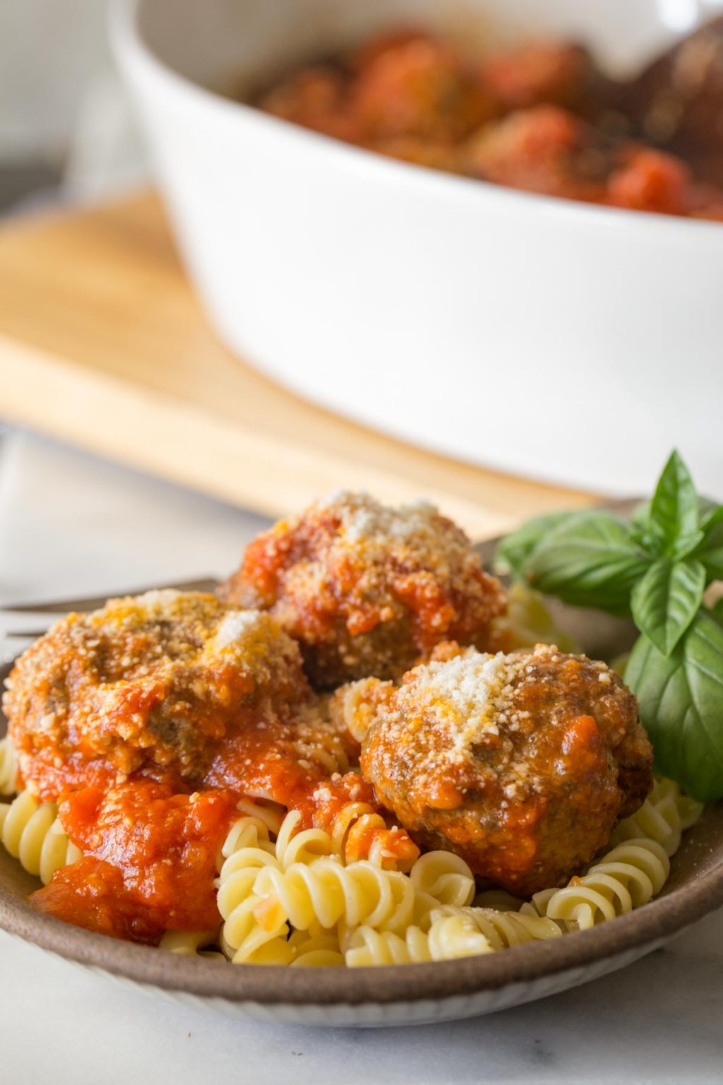 Easy Broiled Italian Meatballs - Lovely Little Kitchen