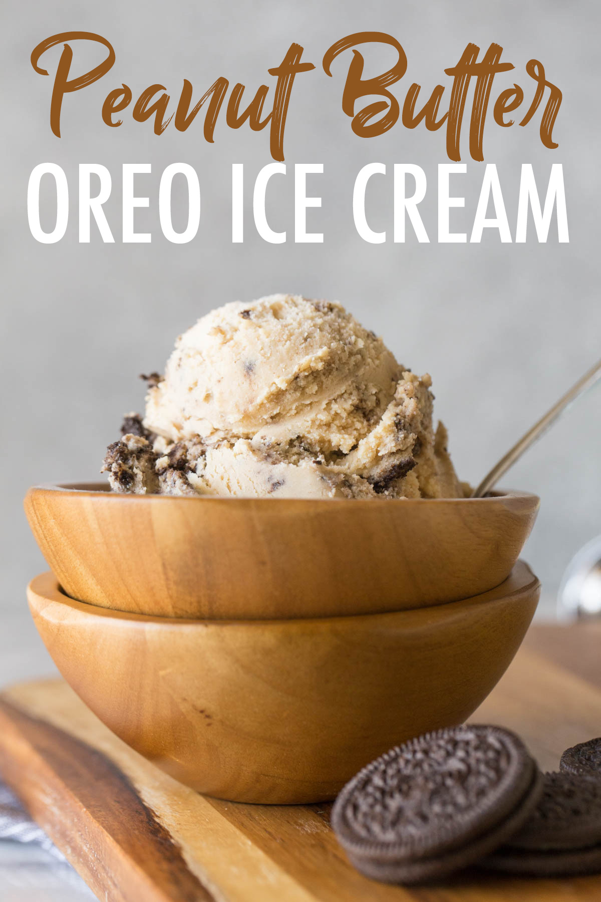 Peanut Butter Oreo Ice Cream Lovely Little Kitchen