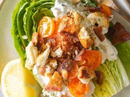 Wedge Style BLT Salad - Lovely Little Kitchen
