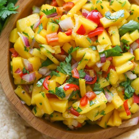 Mango Lime Salsa - Lovely Little Kitchen